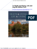 Test Bank For Death and Dying Life and Living 8th Edition Corr