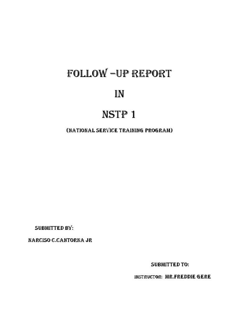 NSTP 1 | PDF | Self-Improvement