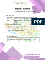 Technical Handbook Lomba Panahan Indoor