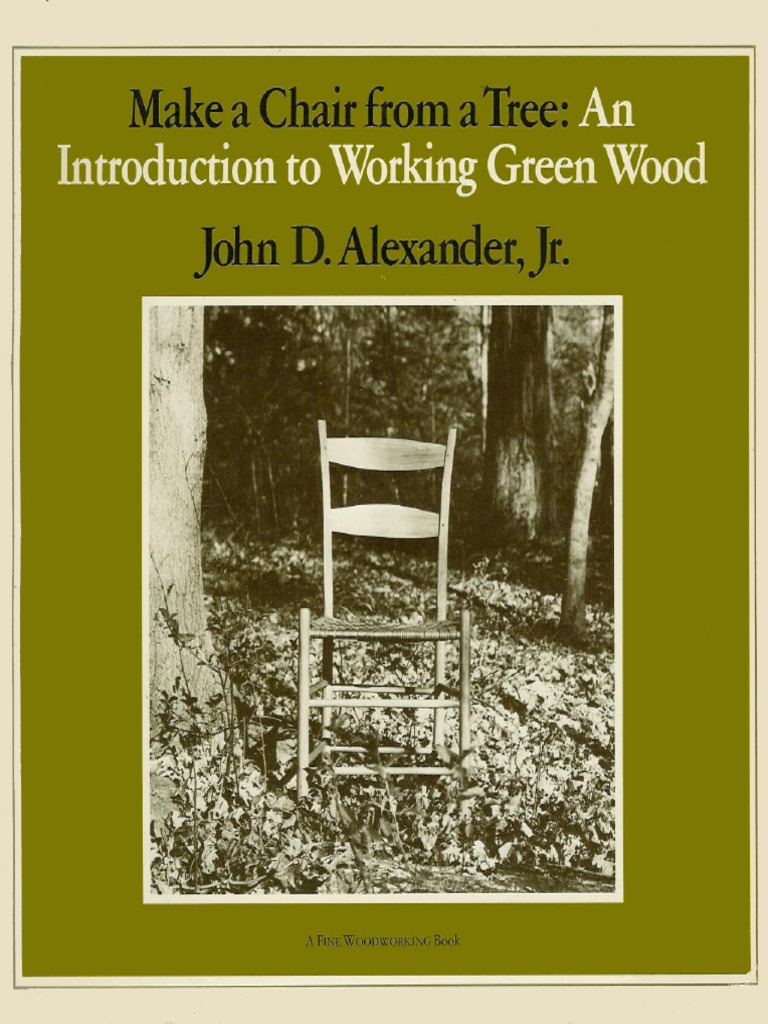Video: Make a Chair from a Tree – Lost Art Press