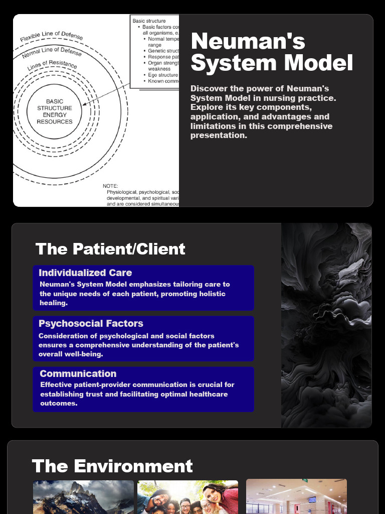 Neuman's System Model in Nursing Practice | PDF | Health Care | Nursing