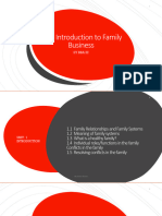 Unit 1 Introduction To Family Business