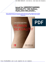 Solution Manual For Understanding Human Sexuality 14th Edition Janet Hydejohn Delamater