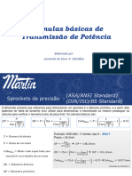 Formulas - Transmissão de Potência