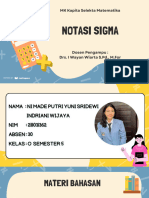 Materi Notasi Sigma Putrik