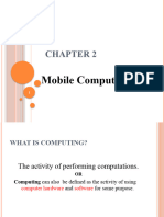 Chapter 2 - Mobile Computing