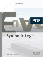 (Palgrave Philosophy Today) Odysseus Makridis - Symbolic Logic-Palgrave Macmillan (2022)