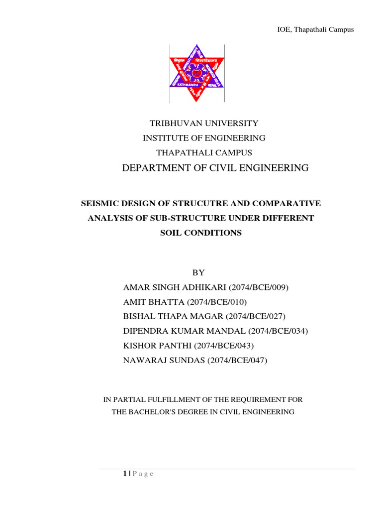 Final Project | PDF | Deformation (Engineering) | Structural Load