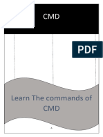Learn The Commands of CMD
