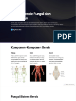 Sistem Gerak Fungsi Dan Komponen