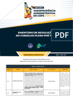 EMENTÁRIO - RESOLUÇÃO CRPS - 2020-2021 - POR TEMAS - VF