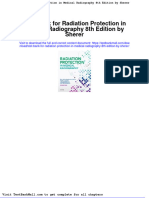Test Bank For Radiation Protection in Medical Radiography 8th Edition by Sherer