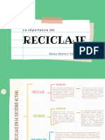 Reciclaje: La Importancia Del