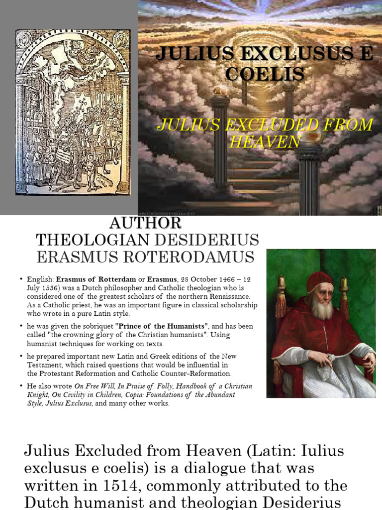 Julius Exclusus e Coelis | PDF