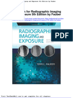 Test Bank For Radiographic Imaging and Exposure 5th Edition by Fauber