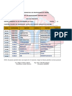 Rol de Partidos Basquet 2023 Fecha 11