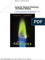 Solution Manual For General Chemistry 11th Edition Ebbing
