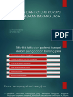 Titik2 Kritis Dan Potensi Korupsi Dalam PBJ (Ok)