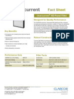 CLEARC066 Clearcurrent HD Panel Filter Fact Sheet
