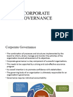 Corporate Governance - Framework