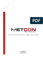 Encofrado Metalico (Metcon)