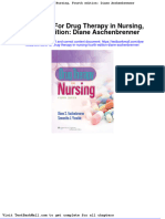 Test Bank For Drug Therapy in Nursing Fourth Edition Diane Aschenbrenner