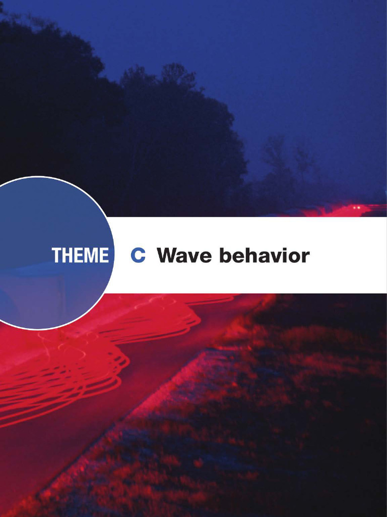 Understanding Wave Behavior and Motion | PDF | Waves | Oscillation