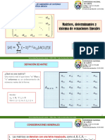 Matrices, Determinantes y Sistemas Lineales Final