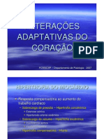ALTERAÇÕES ADAPTATIVAS - CARDIOPATIA ISQUÊMICA