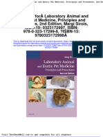 Test Bank For Laboratory Animal and Exotic Pet Medicine Principles and Procedures 2nd Edition Margi Sirois Isbn 10 0323172997 Isbn 978-0-323 17299 8 Isbn 13 9780323172998