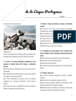 Peça Publicitária e Tirinha - Interpretação 9ºano - Devastação e Poluição Do Meio Ambiente