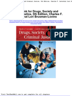 Test Bank For Drugs Society and Criminal Justice 5th Edition Charles F Levinthal Lori Brusman Lovins