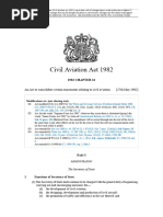 UK Civil Aviation Act 1982