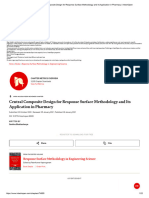 Response Surface Methodology in Engineering Science