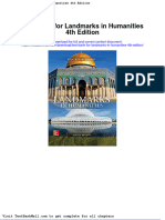Test Bank For Landmarks in Humanities 4th Edition