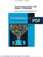 Test Bank For e Commerce 2014 10 e 10th Edition 013302444x