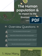 Chapter 6 - The Human Population and Its Impact To The Environment