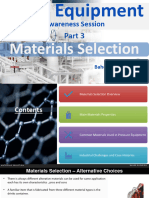 Static Equipment Material Selection