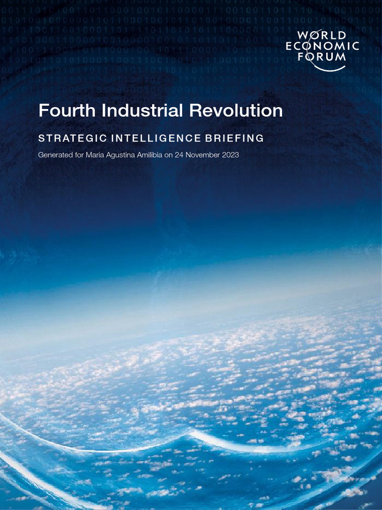 Insights on the Fourth Industrial Revolution | PDF | Computer Security ...