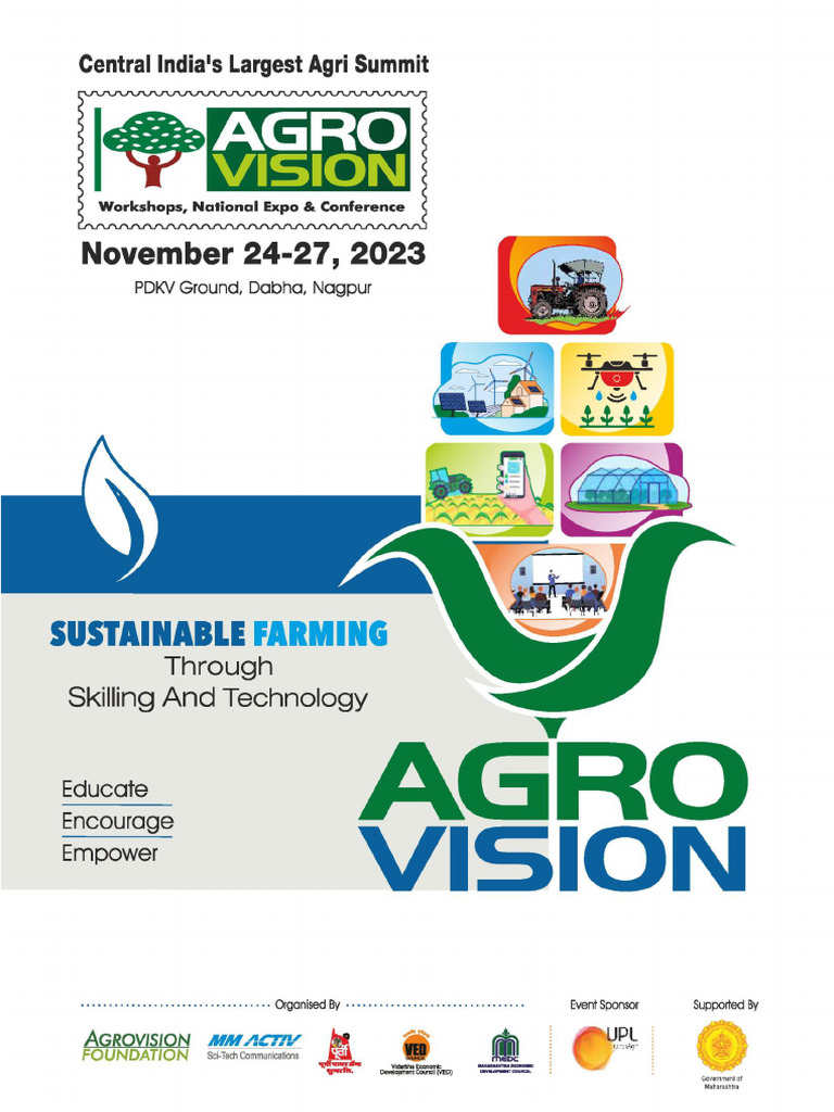 Agrovision 2023: Nagpur Exhibition Guide | PDF | Payments | Cheque