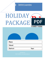 Tekart Primary One Holiday Package Term Three