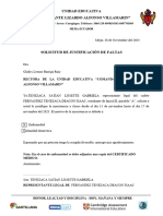 17h03233 - Solicitud Justificación de Faltas