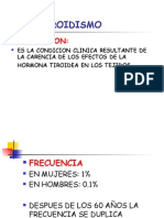 HIPOTIROIDISMO Dra. Liduvina
