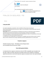 Fraude en Seguros - FBI - Herrera DKP - Inspectores y Ajustadores de Seguros