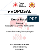 Proposal Donor Darah Katar 002 DK - Bank Mandiri