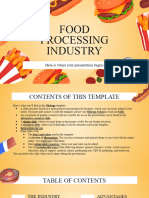 Food Processing Industry by Slidesgo