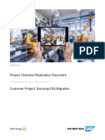 SAP Ariba Services Technical Realization Document - Ferromex