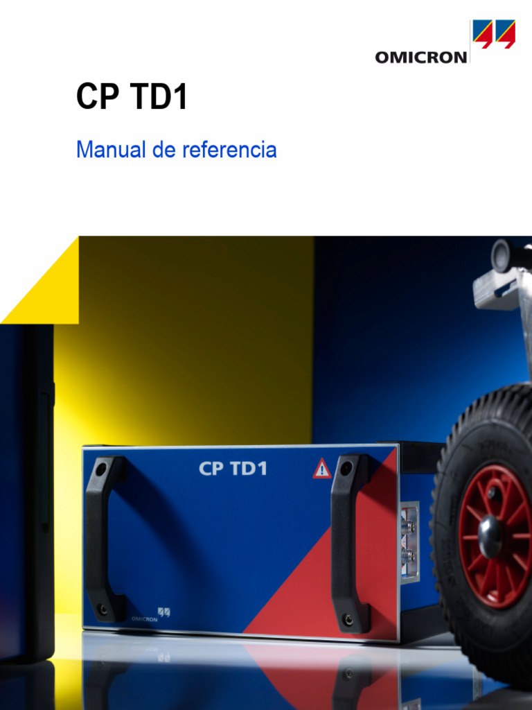 Manual CP TD1: Referencia y Uso | PDF | Energia electrica | Aislador ...