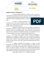 Acadêmico: R.A.: Disciplina: Empreendedorismo.: Cassia Rodrigues 1316132-5