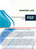 Chapter 3 Structure and Formation of Bank and Financial Institution